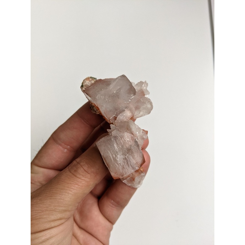 Apophyllite with Miniature Stilbite Cluster AP145