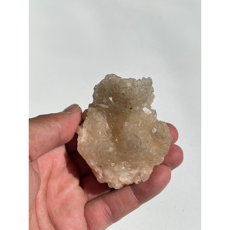 Calcite on Stilbite Natural Crystal AP309