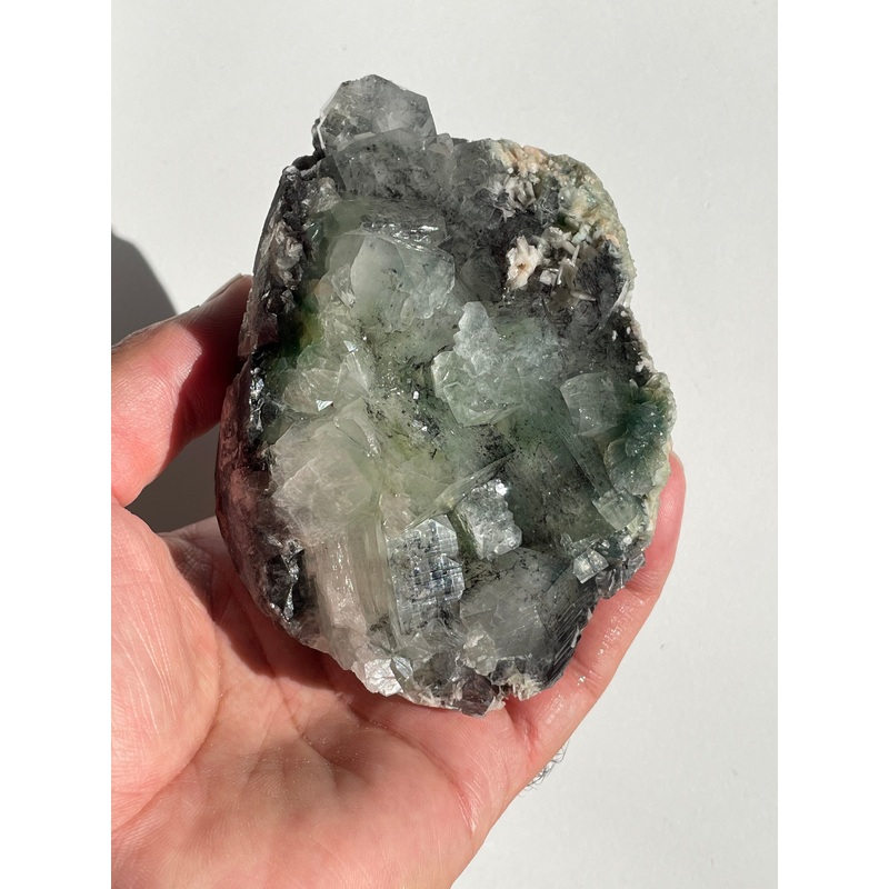 Green Apophyllite Cluster AP278