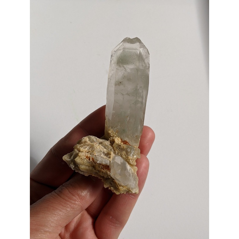 Green Phantom Quartz Cluster Q044