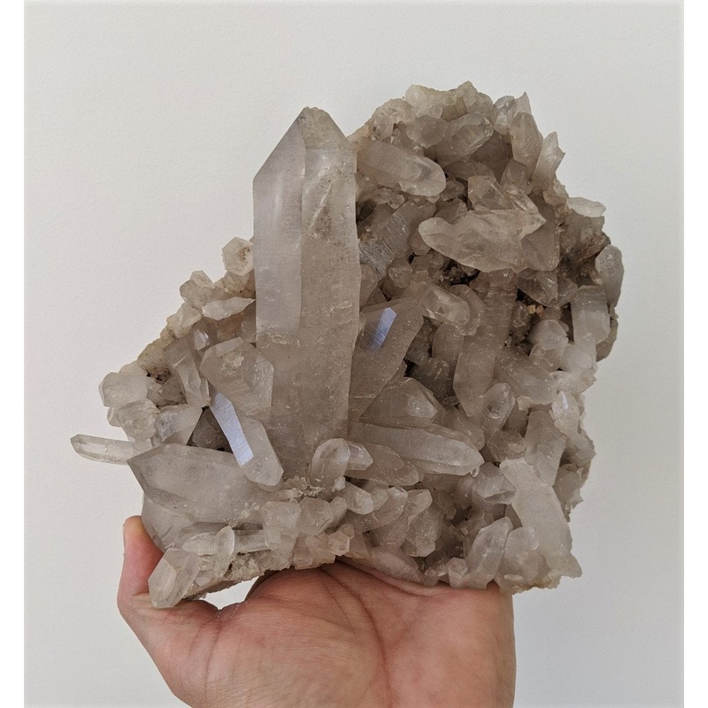 Large Smokey Quartz Cluster Natural Himalayan Crystal (210x160mm) 1.9kg