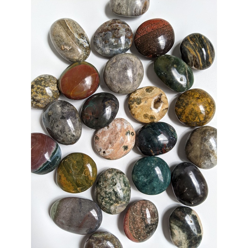 Ocean Jasper palm Stone (M) OJ501 x 1