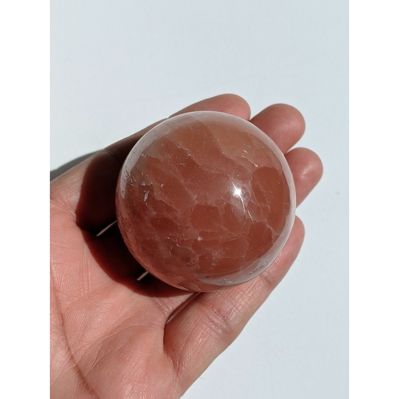 Rose Calcite Sphere S003