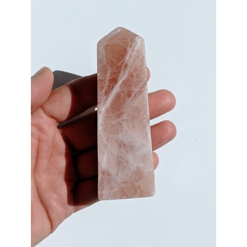 Rose Calcite Tower T006