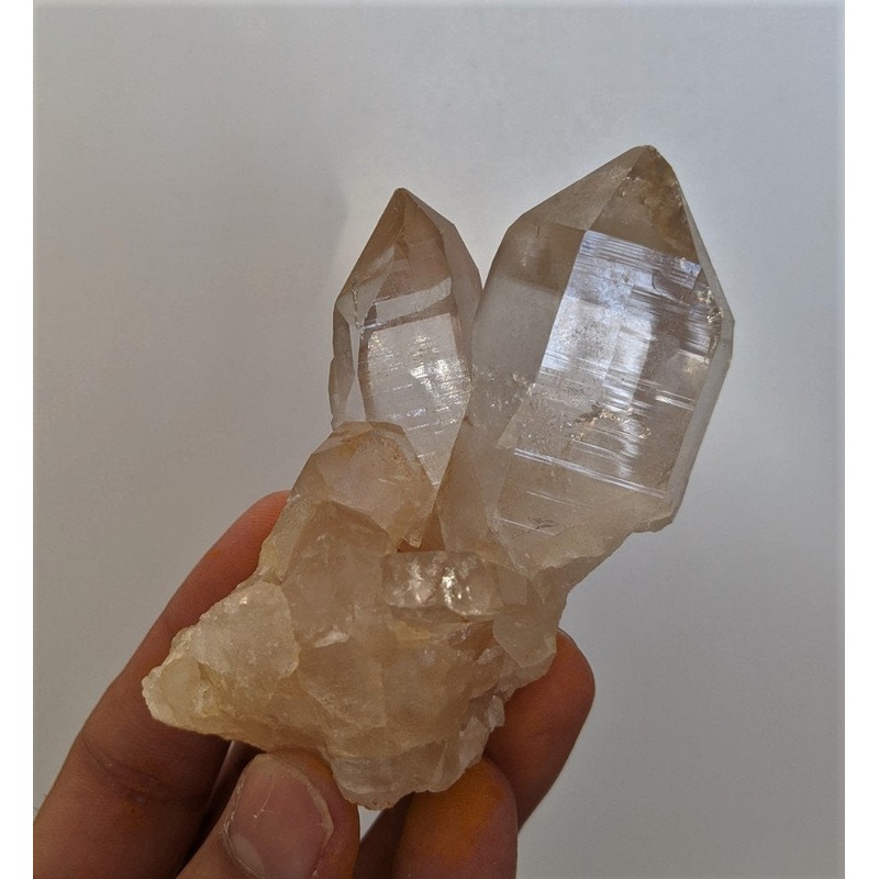 Smokey Cathedral Quartz Crystal Cluster Natural Himalayan 80x60x40mm High Grade