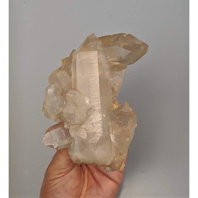 Smokey Quartz Cluster Natural Himalayan Crystal (140x95mm)