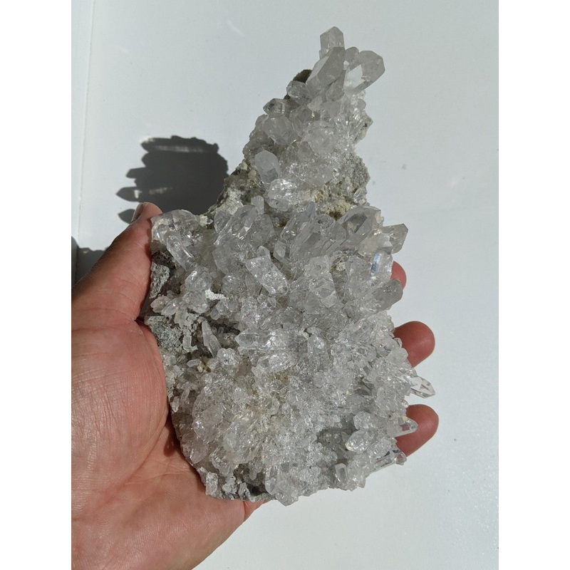 Water Clear Himalayan Quartz Cluster Natural Q135