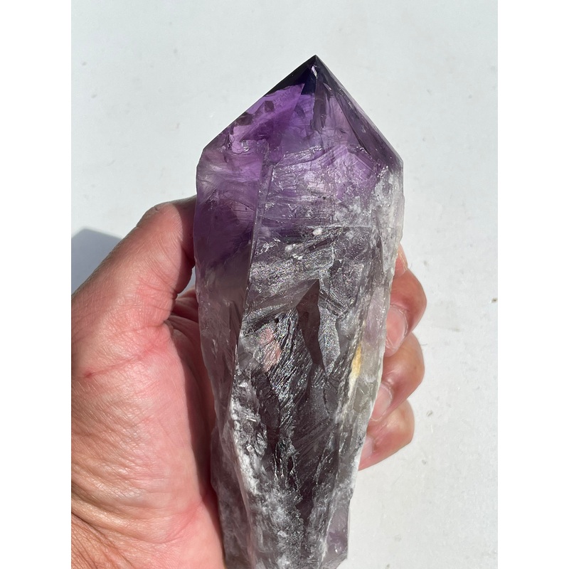 Amethyst Root Wand/Point Large Crystal A209
