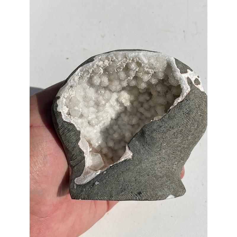 Apophyllite Geode Natural Crystal SC043