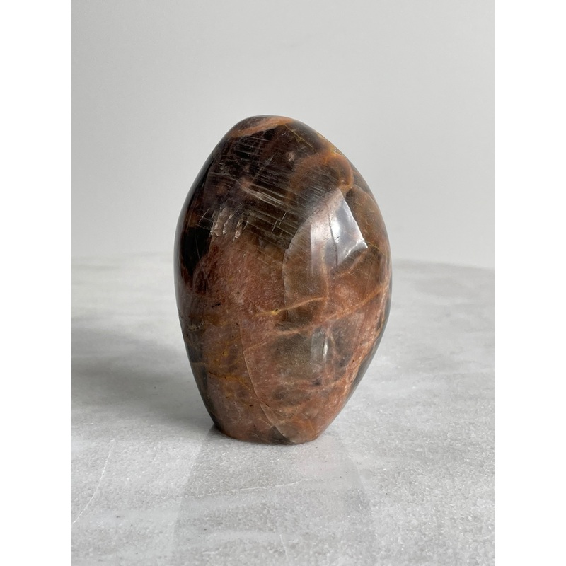 Black Moonstone Freeform Natural Crystal FF084