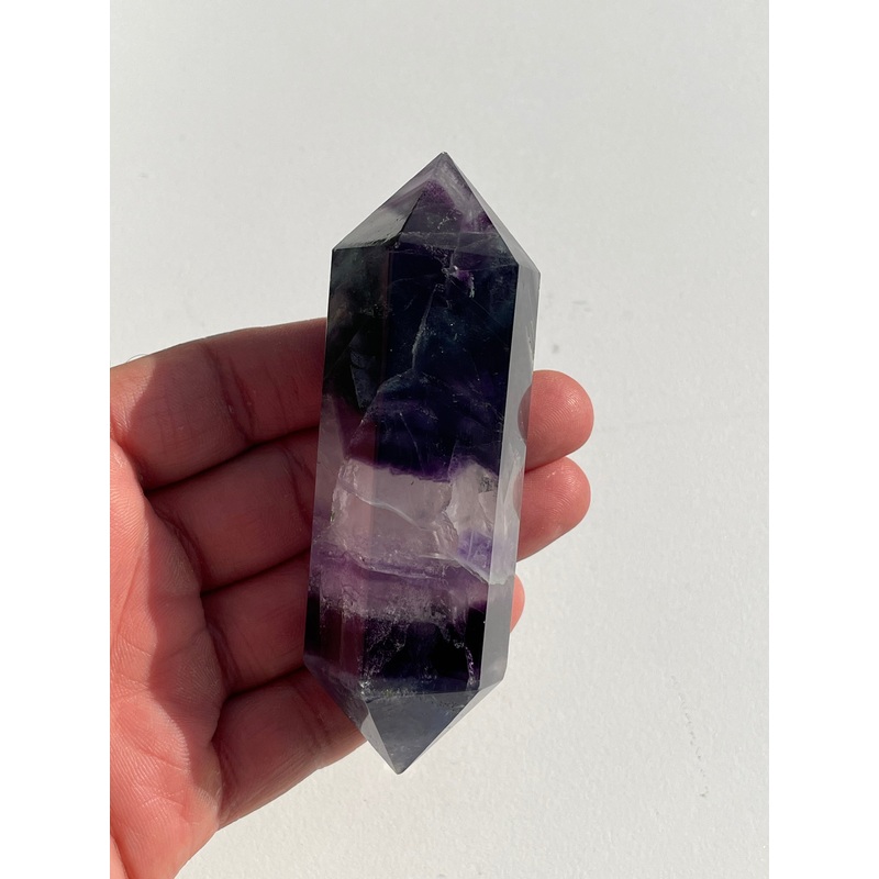 DT Fluorite Generator/Tower Natural Crystal T186