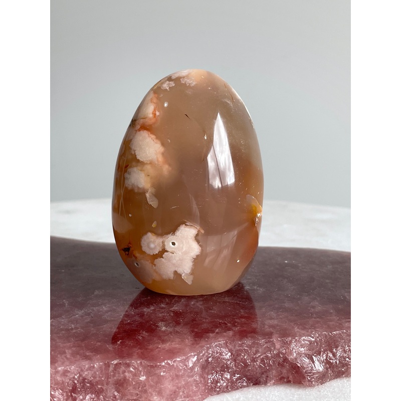 Flower Agate Freeform Natural Crystal FF112