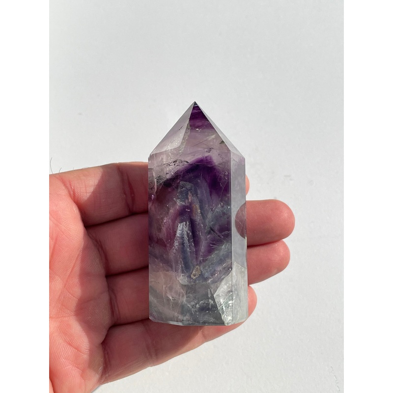 Fluorite Generator/Tower Natural Crystal T182