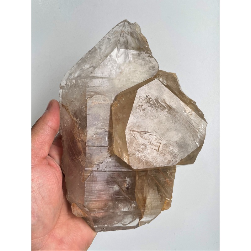 Himalayan Smokey Quartz Record Keeper Crystal Natural Q307
