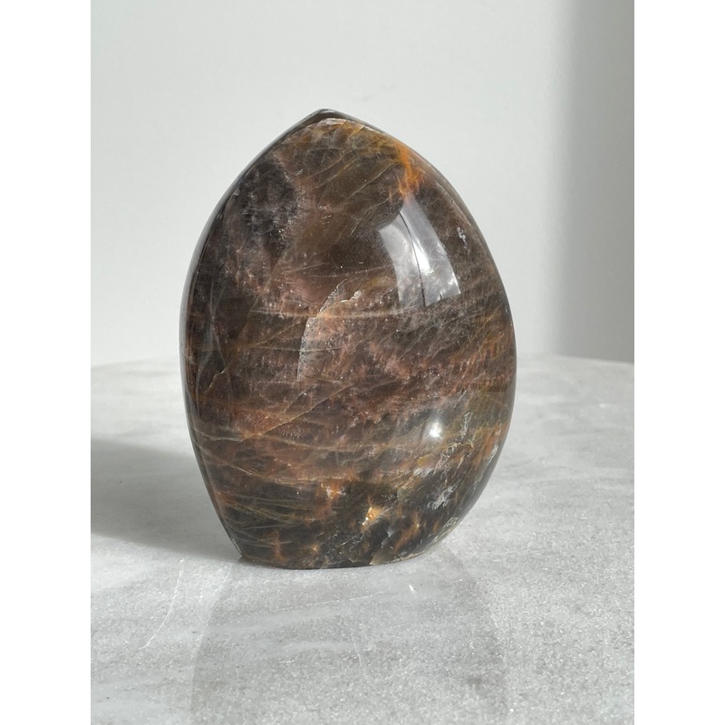 Large Black Moonstone Freeform Natural Crystal FF082