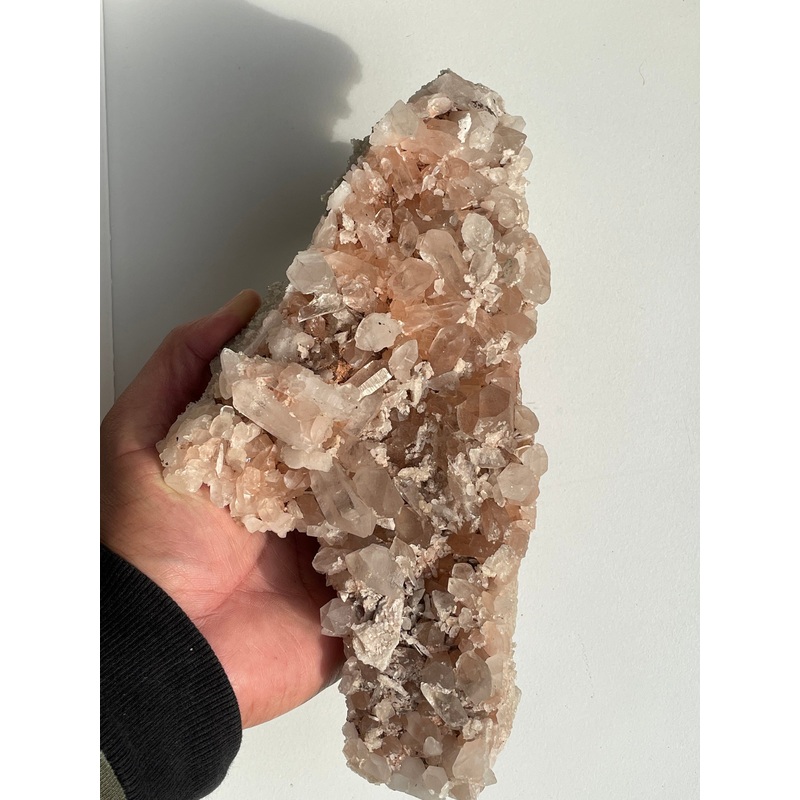 Large Pink Himalayan Samadhi Quartz Crystal Natural Q334