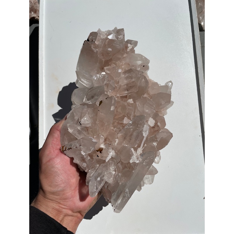 Large Pink Himalayan/Samadhi Quartz Q561