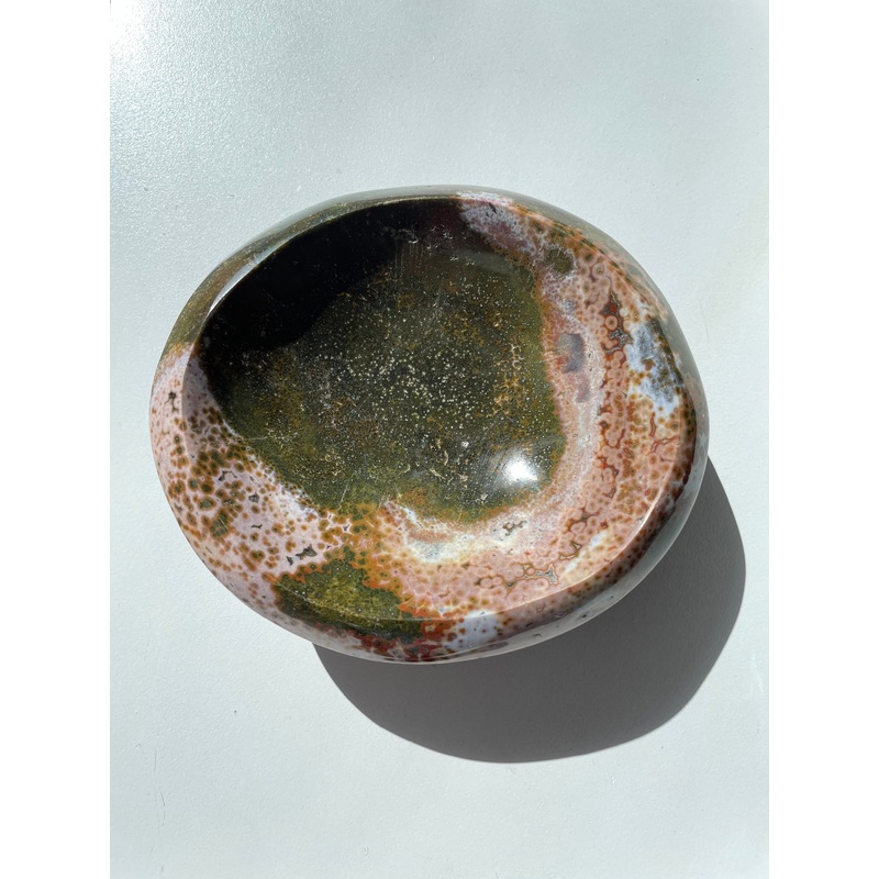 Ocean Jasper Large Crystal Dish/Bowl FF020