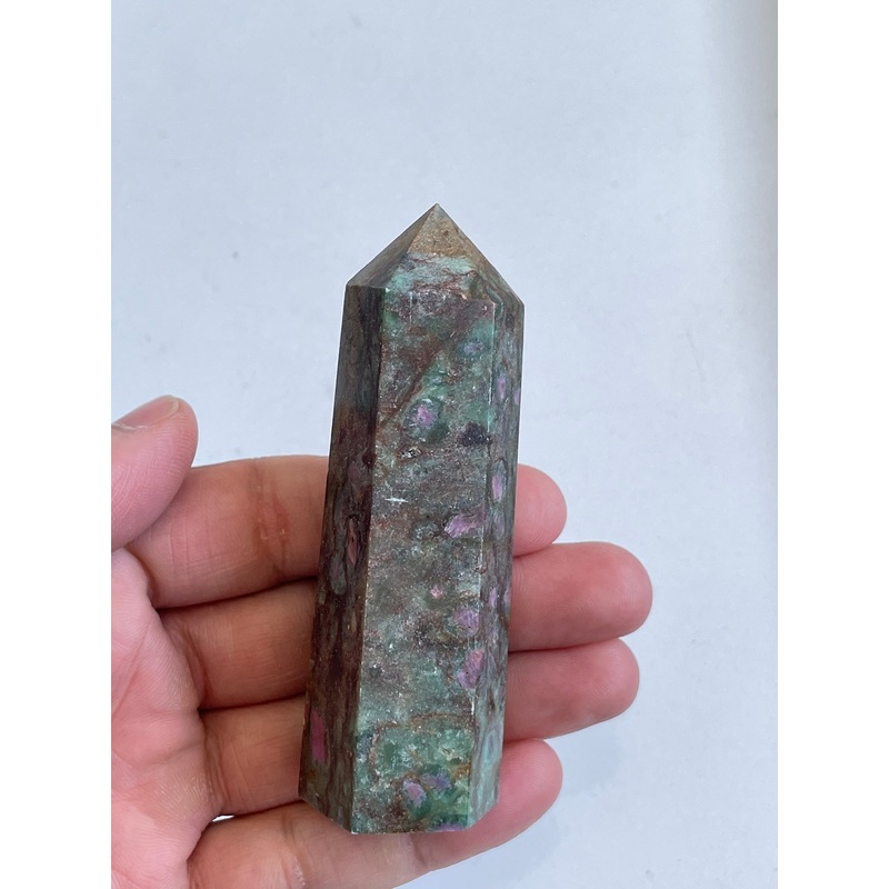 Ruby in Fuchsite Generator/Tower Natural Crystal T219