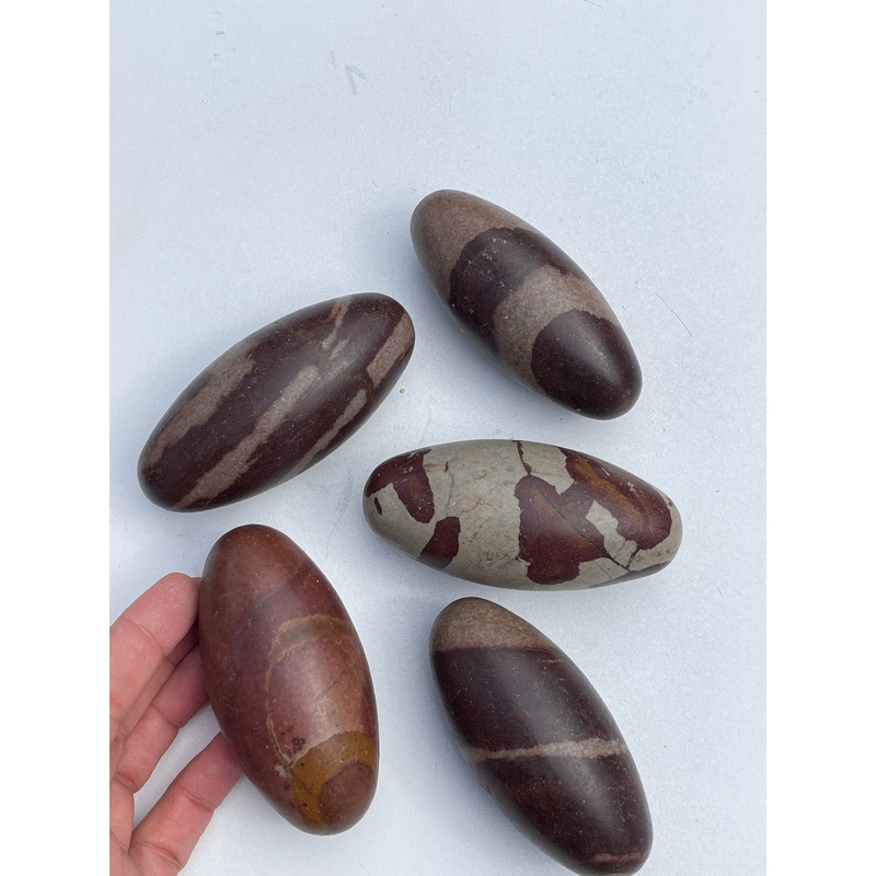 Shiva Lingam Stone ‘Fertility Stone’ Natural Crystal | 10cm x 1