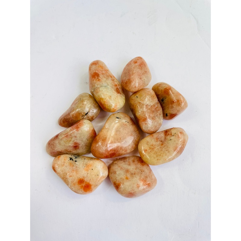 Sunstone tumbled stone crystal/ mineral x 1 TB023