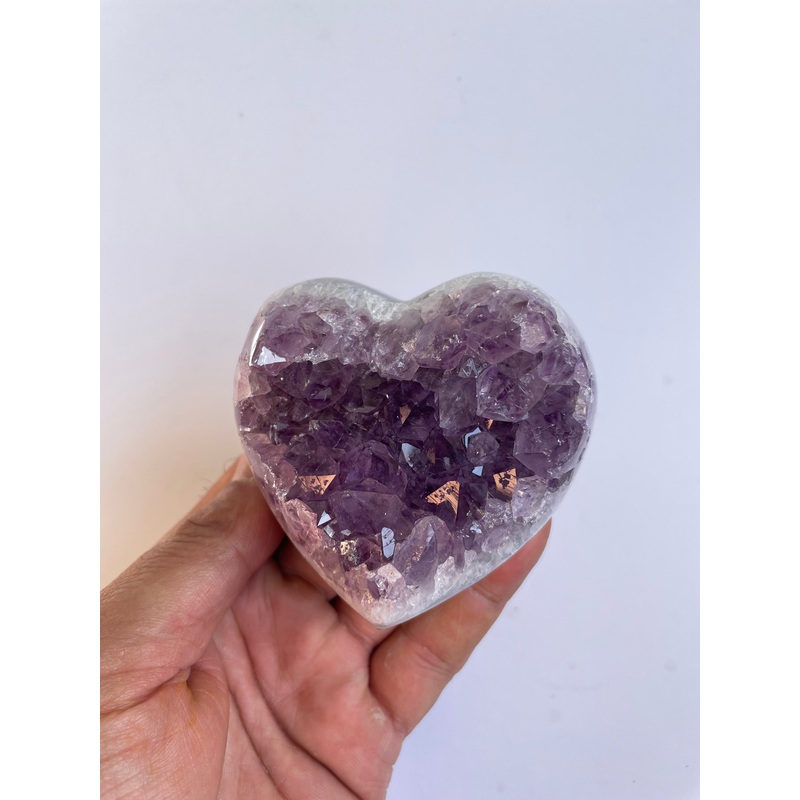 Amethyst Heart Brazil  A264