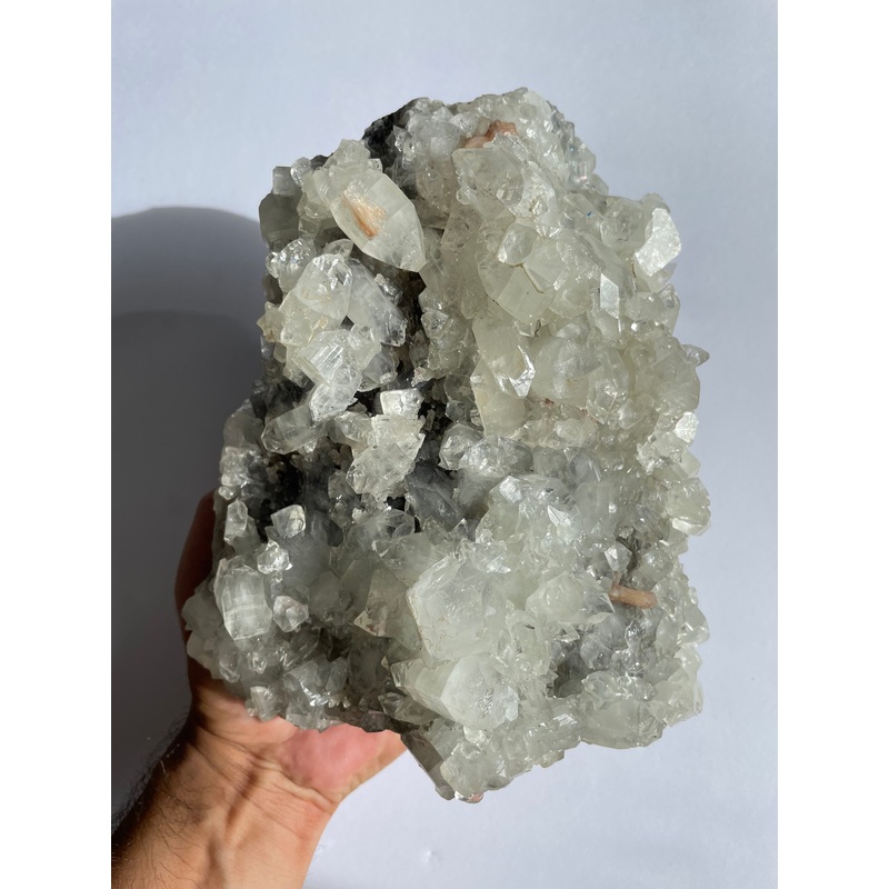 Apophyllite Large Cluster Crystal AP021.