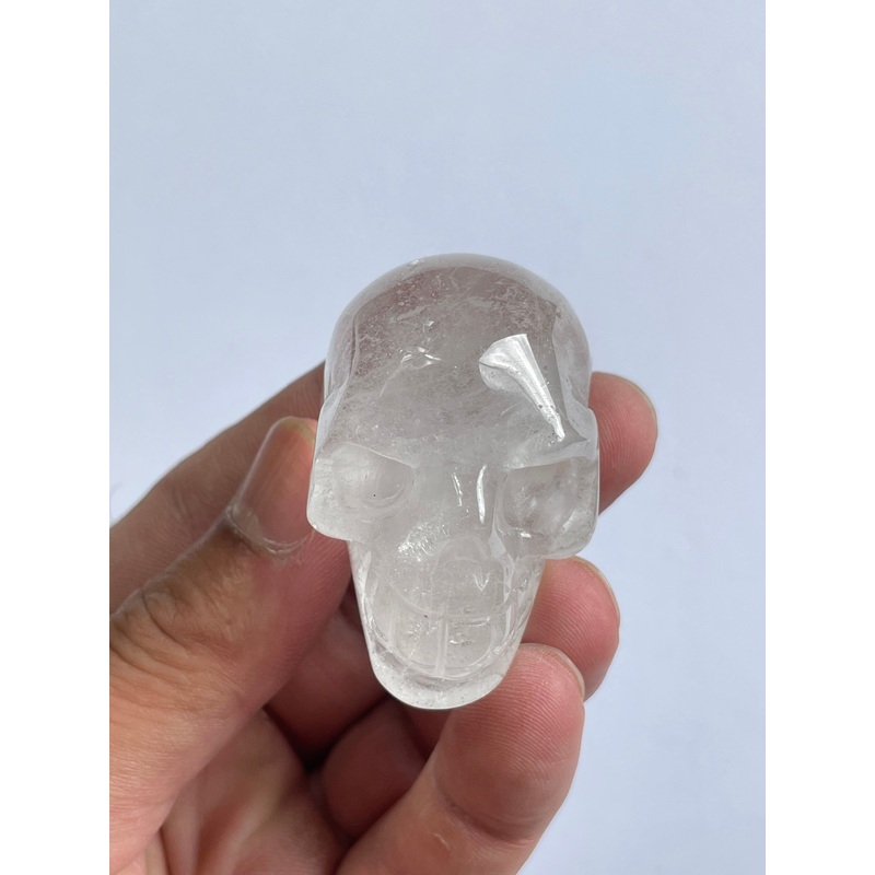 Clear Quartz Crystal Skull S078