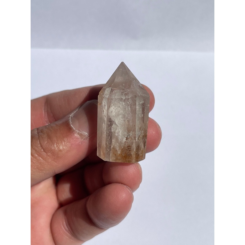 Garden Quartz Crystal Tower Small T495