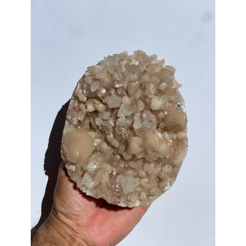 Light Green Apophyllite with Stilbite Cluster AP844