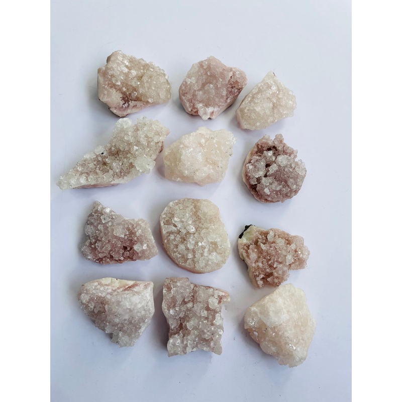 Light Pink Apophyllite Crystal Cluster AP002 x 1