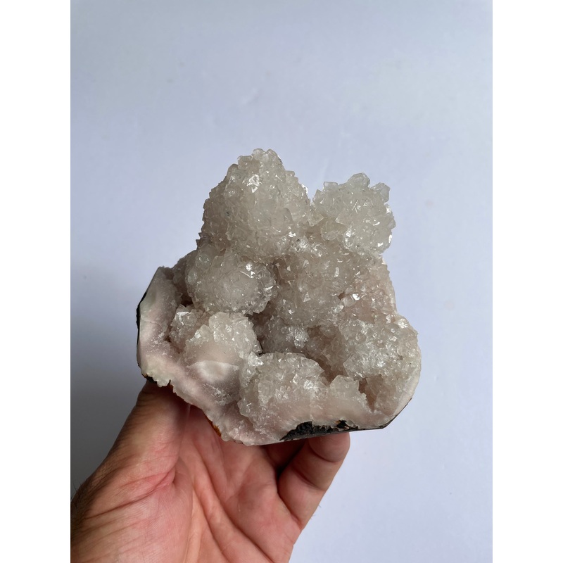 Light Pink Apophyllite Crystal Cluster AP084.