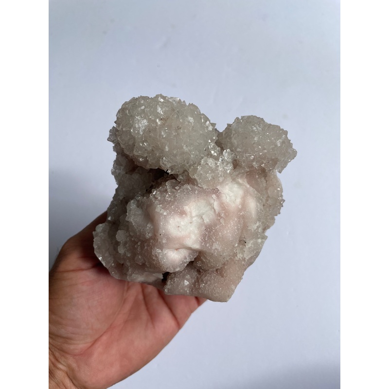Light Pink Apophyllite Crystal Cluster AP085.