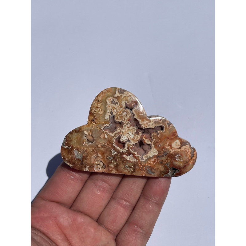 Pink Crazy Lace Agate Cloud AG150