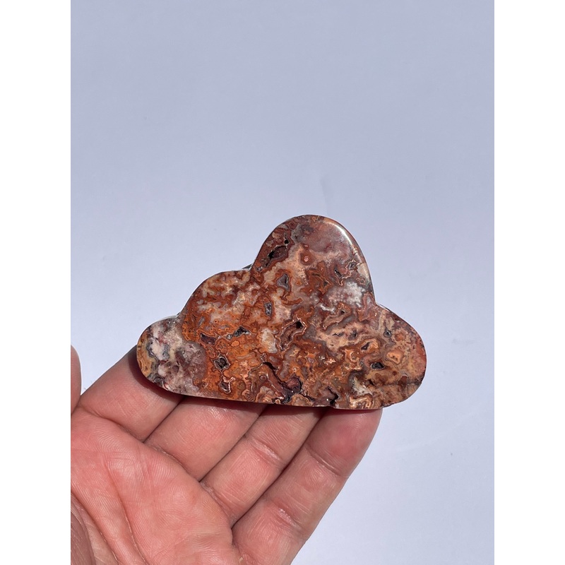 Pink Crazy Lace Agate Cloud AG151