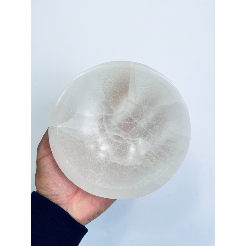 Selenite Crystal Bowl 15cm SN025 x 1
