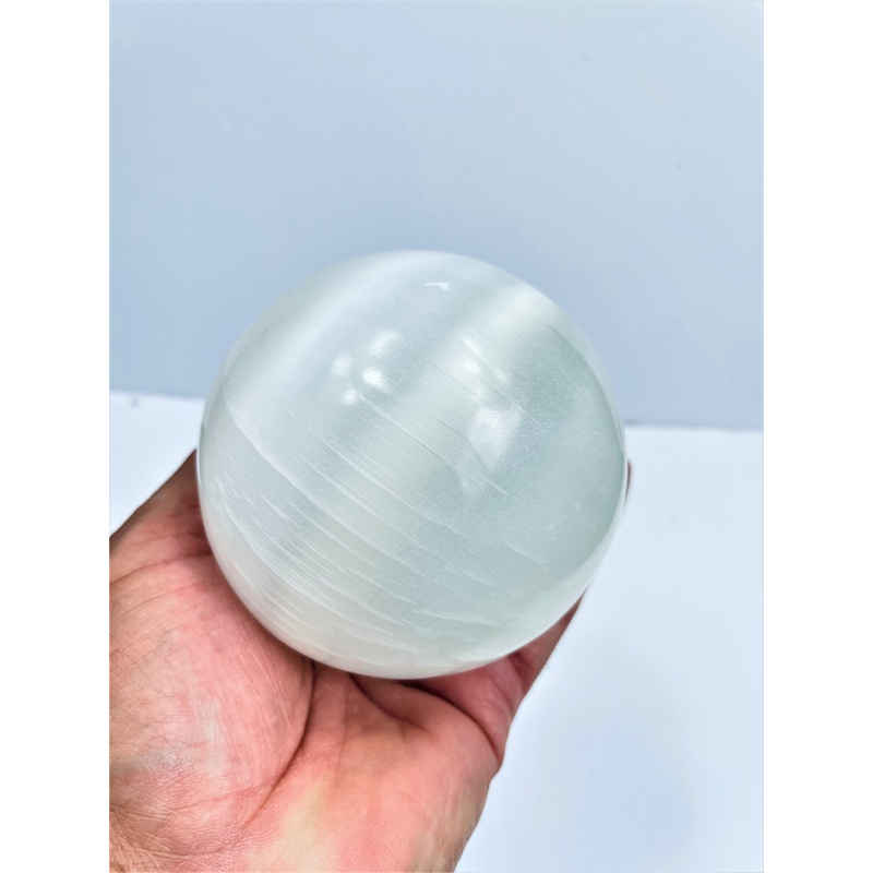 Selenite Crystal Sphere Large 10cm x 1 (SN028)