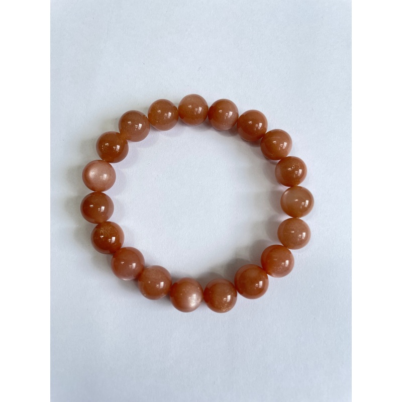 Sunstone Stretch Bracelet Natural Crystal BR016
