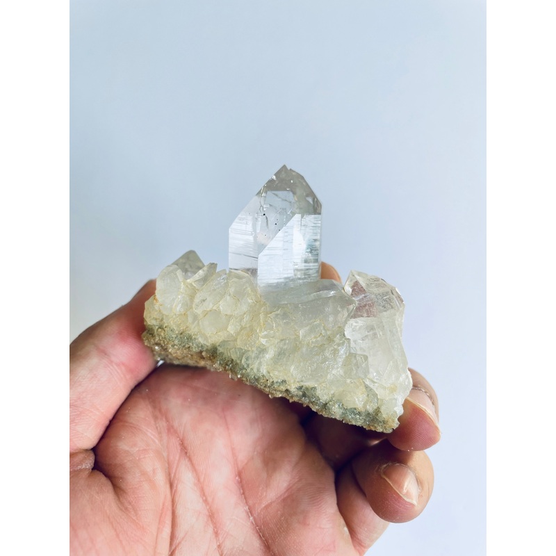 Water Clear Himalayan Cathedral Quartz Crystal Q843
