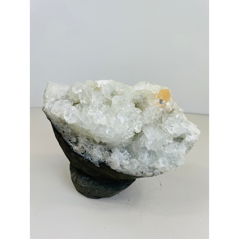 Apophyllite Geode Free Standing Crystal Cluster AP320a