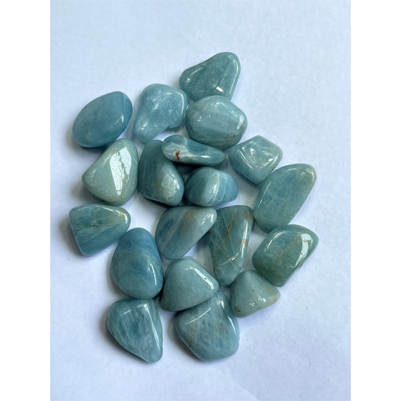 Aquamarine Tumbled Stones TB069 x 1