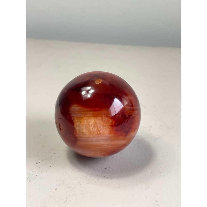 Carnelian Crystal Sphere S111