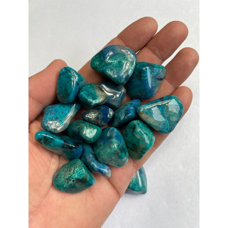 Chrysocolla Tumbled Stones TB072 x 1