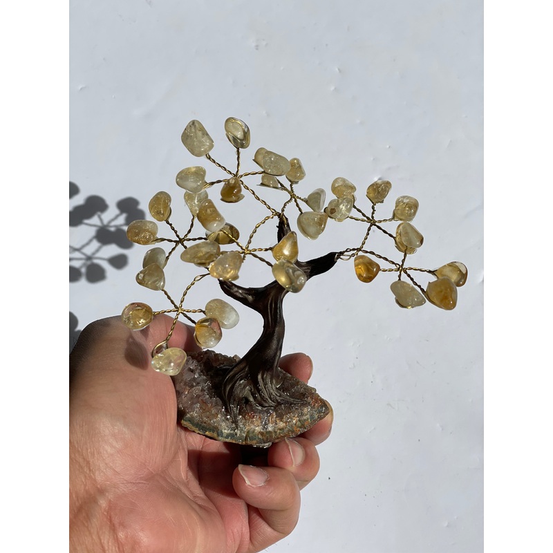 Citrine Gem Tree (S) TR041
