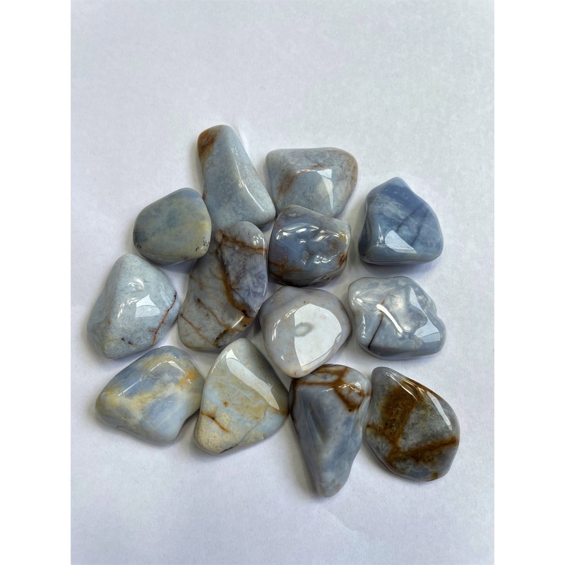 Fancy Chalcedony Tumbled Stones TB065 x 1