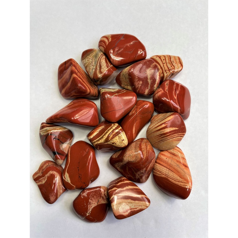 Flower Jasper Tumbled Stones TB075 x 1