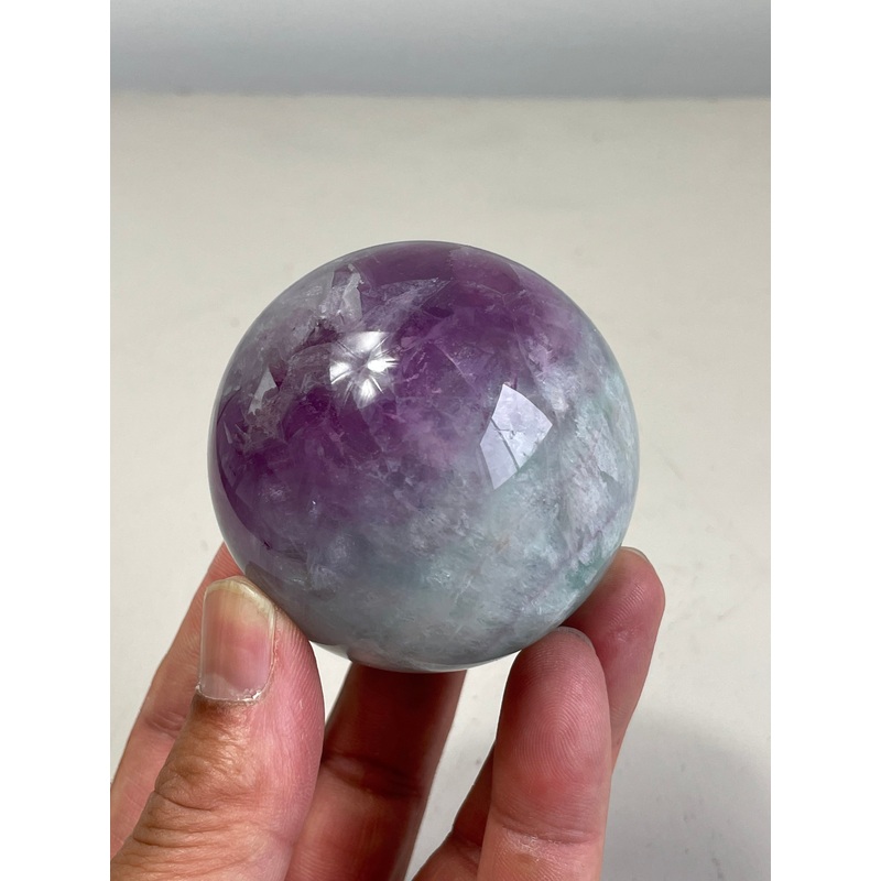 Fluorite Crystal Sphere High Grade S133