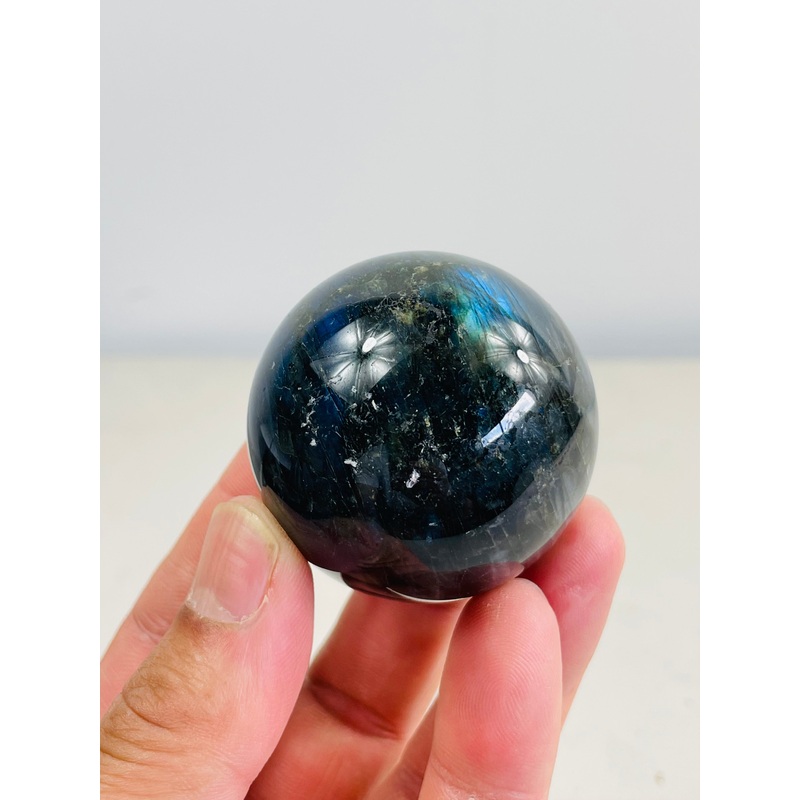 Labradorite Crystal Sphere S172