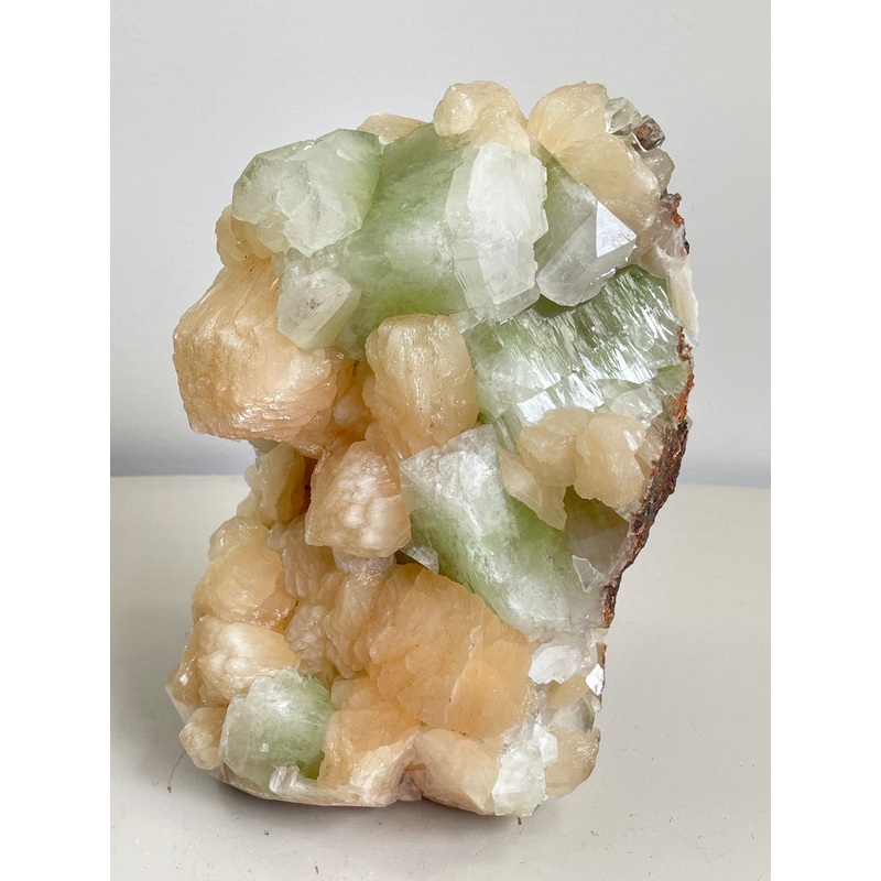 Large Green Apophyllite Crystal AP341a