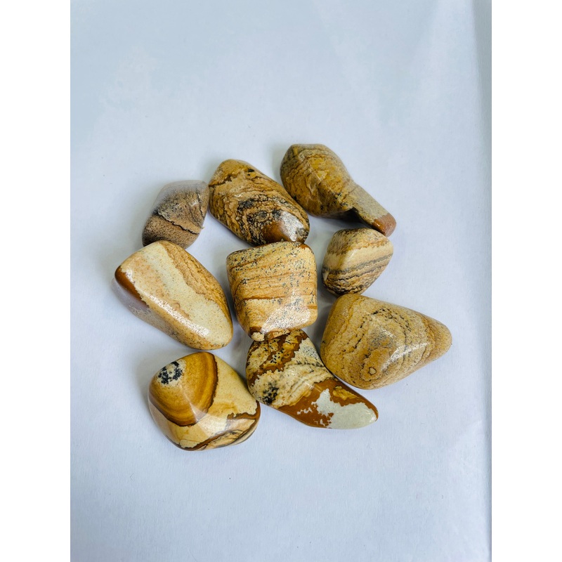 Picture Jasper Tumbled Stones TB059 x 1